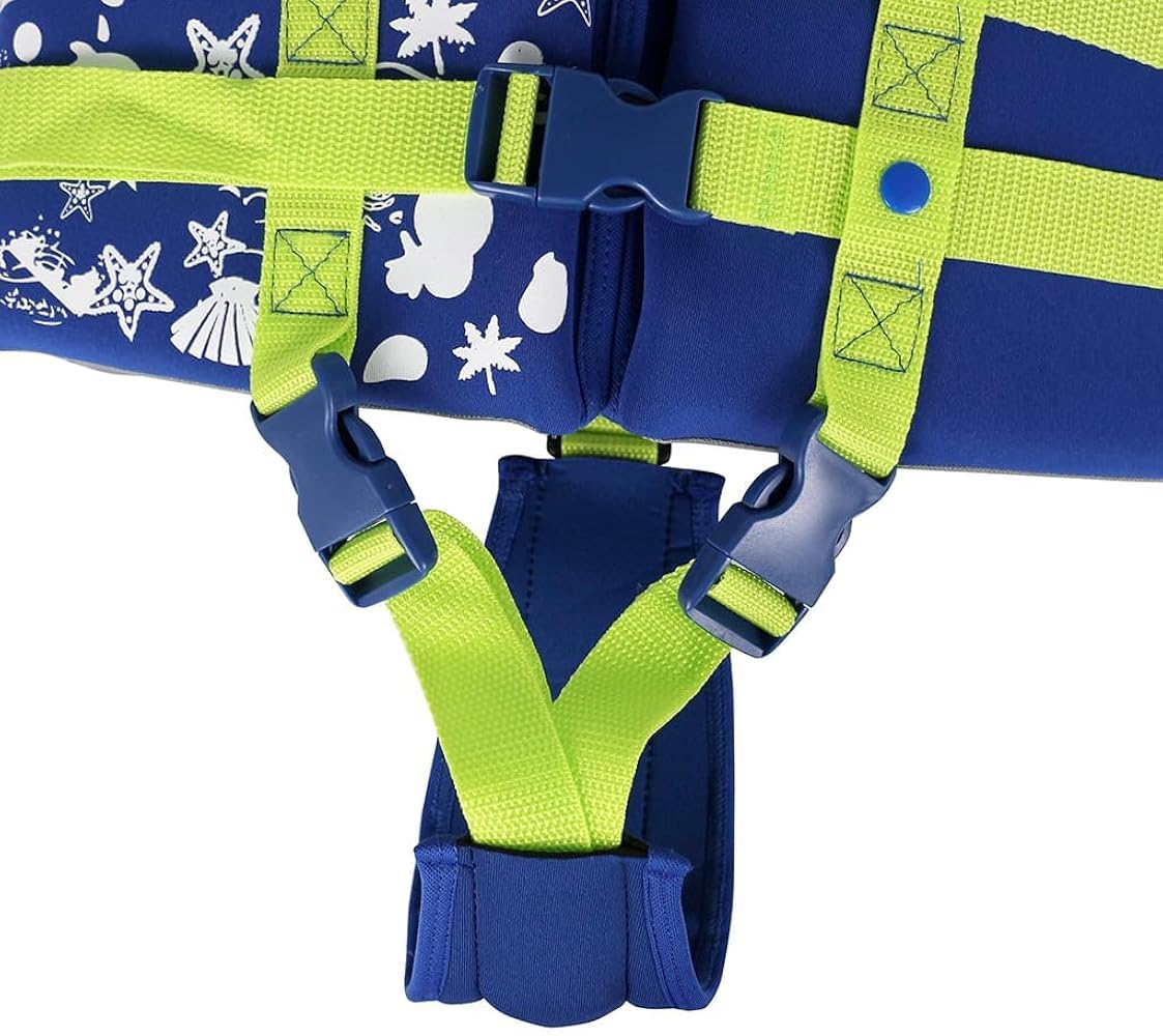 Gogokids Toddler Swim Vest, Kids Floaties – Boys & Girls Buoyancy Jacket for Pool & Beach, Fits 2-8 Years / 22-60 lbs