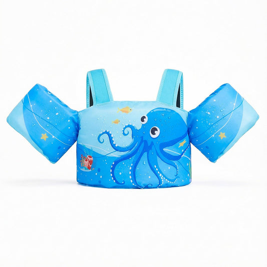 Gogokids Toddler Swim Vest for Kids 24-66 lbs, Swimming Pool Floats Vest[CPC Certified & Adjustable Fit] Toddler Arm Floaties Swim Jacket Water Wings for Beach Puddle Pool Jumper Boys Girls 1-6 Years